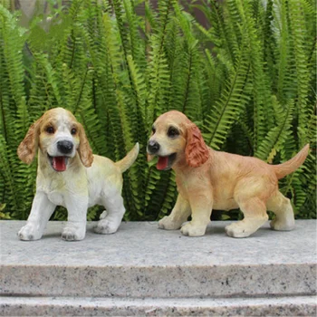 Simulation Animal Dog Cute Puppy Statue Cocker Spaniel Resin Home Decor Action Figure Collectible Model Toy p1795
Simulation Animal Dog Cute Puppy Statue Cocker Spaniel Resin Home Decor Action Figure Collectible Model Toy p1795