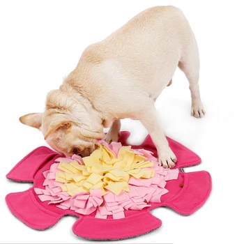Pet Snuffle Mat Feeding Mat Dog Puzzle Toys Flower Shape Sniffing Training Pad for Dog Release Stress
Pet Snuffle Mat Feeding Mat Dog Puzzle Toys Flower Shape Sniffing Training Pad for Dog Release Stress