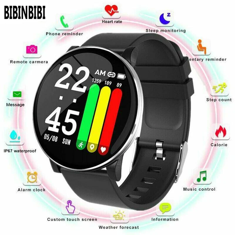 Smart Watch W8 Sports Fitness Tracker Weather Forecast Fitness Call Reminder Waterproof Bluetooth Smartwatch for Android Phone
Smart Watch W8 Sports Fitness Tracker Weather Forecast Fitness Call Reminder Waterproof Bluetooth Smartwatch for Android Phone