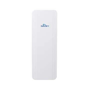 

Sailsky Wireless Bridge Outdoor 300Mbps Wifi Repeater/AP/CPE Router PTP 3KM High Power 5.8G Extender WiFi for IP Camera 48V US P