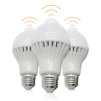 E27 Human body induction Bulb 5W 7W 9W LED lamps 110V 220V Smart Infrared Body Detection Led bulbs PIR Sensor Indoor Lighting
E27 Human body induction Bulb 5W 7W 9W LED lamps 110V 220V Smart Infrared Body Detection Led bulbs PIR Sensor Indoor Lighting