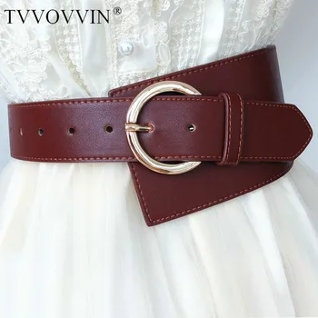 TVVOVVIN Tide Korean Style Irregular Cummerbunds Women Fashion Circle Metal Single Circle Glossy Women's Belt 2019 New D316
TVVOVVIN Tide Korean Style Irregular Cummerbunds Women Fashion Circle Metal Single Circle Glossy Women's Belt 2019 New D316