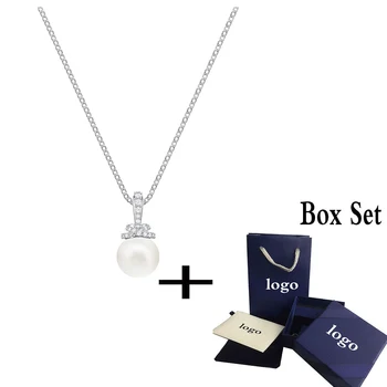 2020 SWA Fashion High Quality New Shiny Pearl Decoration Female Necklace Romantic Elegant Valentine's Day Gift Free Shipping
2020 SWA Fashion High Quality New Shiny Pearl Decoration Female Necklace Romantic Elegant Valentine's Day Gift Free Shipping