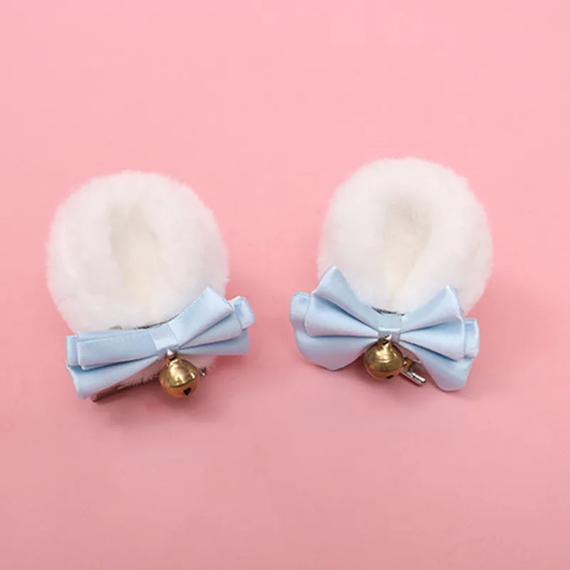 12 Colors Beautiful Masquerade Halloween Animal Ears Cosplay Anime Ear Party Costume Bow Tie Bell Hair Clip Hair Accessories
12 Colors Beautiful Masquerade Halloween Animal Ears Cosplay Anime Ear Party Costume Bow Tie Bell Hair Clip Hair Accessories