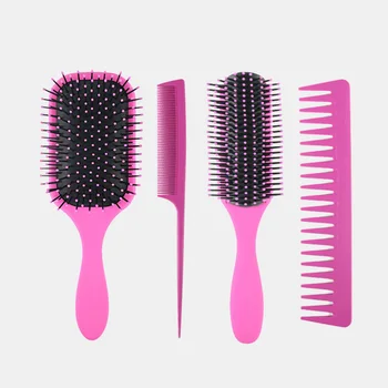 4Pcs Professional Hair Massage Comb Women Hair Brush Paddle Scalp Massager Combs To Promote Blood Circulation For Hair Styling 
4Pcs Professional Hair Massage Comb Women Hair Brush Paddle Scalp Massager Combs To Promote Blood Circulation For Hair Styling