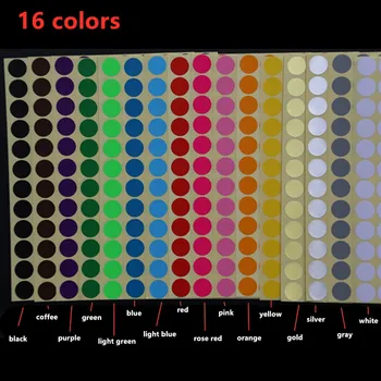 16 Sheets 8mm-100mm Mixed Color DIY Blank Circle Stickers Round Colored Coded Adhesive Label Dot Sticker Festival Party Decor
16 Sheets 8mm-100mm Mixed Color DIY Blank Circle Stickers Round Colored Coded Adhesive Label Dot Sticker Festival Party Decor