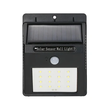 1W 120LM 16 LEDs Solar Power Lamp PIR Motion Sensor & Light Sensor Wall Mount Light for Garden Wall Roof Yard Stairways Outdoor
1W 120LM 16 LEDs Solar Power Lamp PIR Motion Sensor & Light Sensor Wall Mount Light for Garden Wall Roof Yard Stairways Outdoor