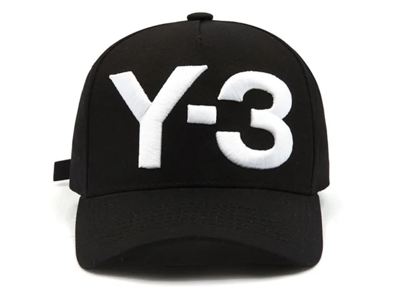 

Y-3 Dad Hat Embroidered Logo Hip Hop Sun Hat for Men Women's Golf Letter Baseball Cap Adjustable Strapback Hats Y3 casquette