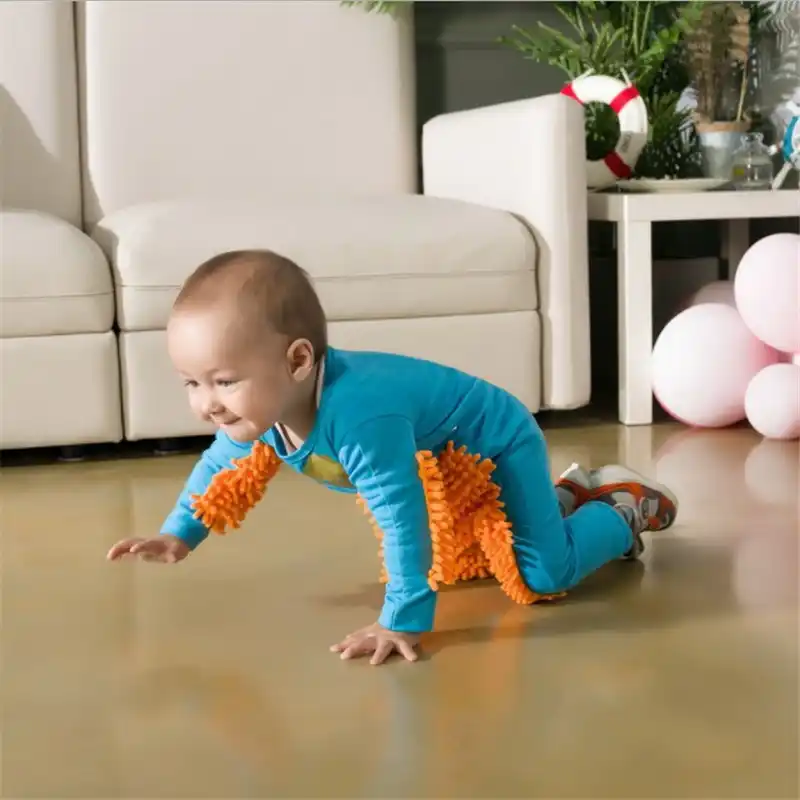 baby floor mop suit