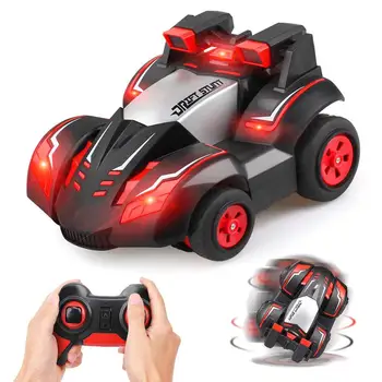 2.4G Stunt Remote Control 360 Degree Rotate Car Vehicle Toy with Light Kids Robot RC Car Toys for Gifts Remote Control Toy Cars
2.4G Stunt Remote Control 360 Degree Rotate Car Vehicle Toy with Light Kids Robot RC Car Toys for Gifts Remote Control Toy Cars