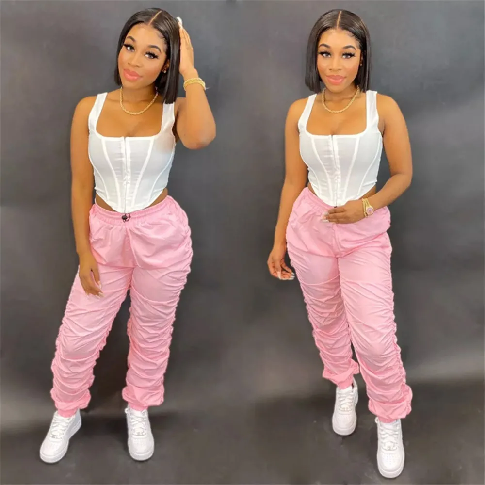 OL Style Pleated Trousers Solid Color Fashion Cotton Pencil Pants Plus Size Woman Clothes
OL Style Pleated Trousers Solid Color Fashion Cotton Pencil Pants Plus Size Woman Clothes