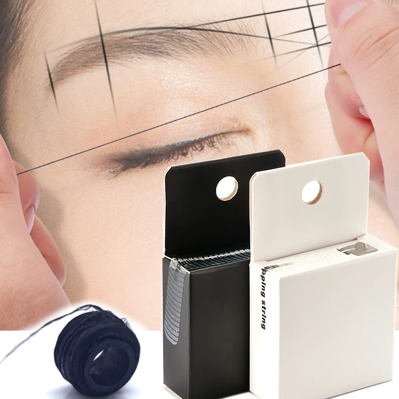 Tattoo Thread Eyebrow Pre-ink Rope for Microblading Semi Permanent Make Up Dyeing Liners Safe Positioning Eyebrow Measuring Tool
Tattoo Thread Eyebrow Pre-ink Rope for Microblading Semi Permanent Make Up Dyeing Liners Safe Positioning Eyebrow Measuring Tool