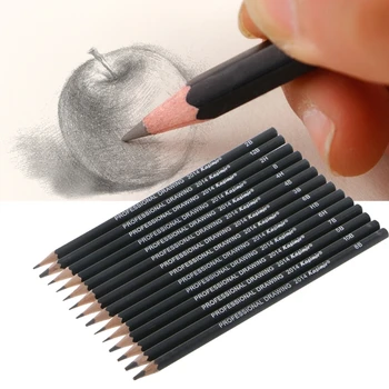 14pcs Best Quality 12B 10B 8B 7B 6B 5B 4B 3B 2B 1B HB 2H 4H 6H Graphite Sketching Pencils Professional Pencil Set for Drawing
14pcs Best Quality 12B 10B 8B 7B 6B 5B 4B 3B 2B 1B HB 2H 4H 6H Graphite Sketching Pencils Professional Pencil Set for Drawing