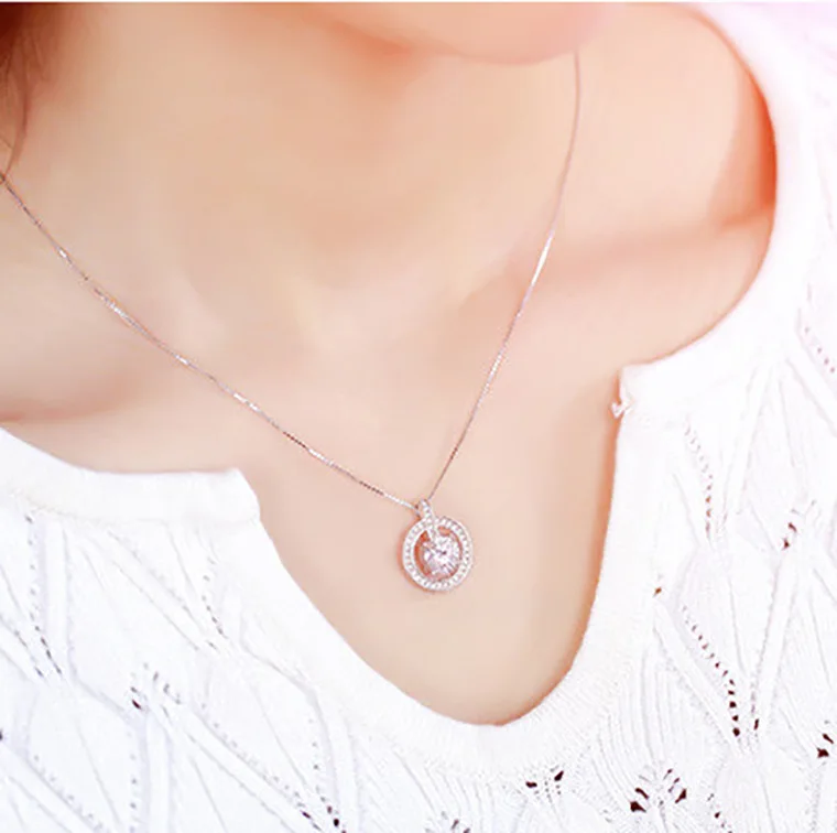 European And American-Style New Style Diamond Set Geometric Circle Ring Necklace Short Choker-Style Necklace Jewelry
European And American-Style New Style Diamond Set Geometric Circle Ring Necklace Short Choker-Style Necklace Jewelry