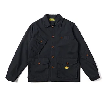 Jaqueta de Alta Qualidade Multi Bolsos Longo-sleeved Roupas Uniformes Mecânico Masculino Ao Ar Livre de Construção Hip HopJacket
Jaqueta de Alta Qualidade Multi Bolsos Longo-sleeved Roupas Uniformes Mecânico Masculino Ao Ar Livre de Construção Hip HopJacket