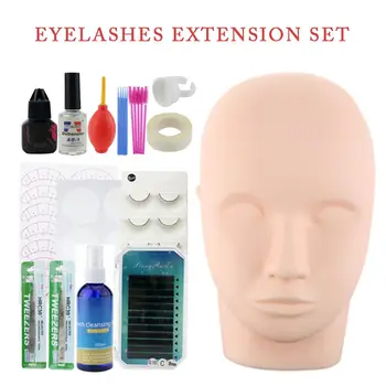 Professional Training False Eyelashes Extension Set Grafting Eye Lashes Practice Curl Glue Tweezer Ring Tools Set Practice Kits
Professional Training False Eyelashes Extension Set Grafting Eye Lashes Practice Curl Glue Tweezer Ring Tools Set Practice Kits