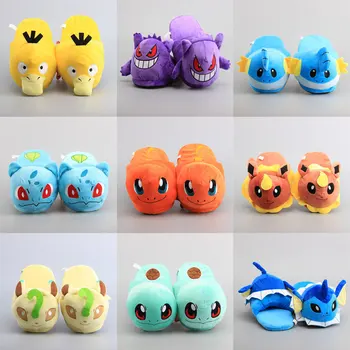 24 Styles Anime Pikachu Eevee Charmander Cosplay Shoes Plush Stuffed Toys Doll Home Wear Winter Warm Slippers for Women Kids
24 Styles Anime Pikachu Eevee Charmander Cosplay Shoes Plush Stuffed Toys Doll Home Wear Winter Warm Slippers for Women Kids