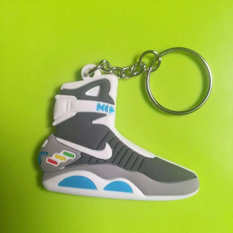 Mini Luminous Silicone Back To The Future II Mag Shoes Key Chain Glow In The Dark Air Keychain Kids Key Rings Sneaker Key Holder
Mini Luminous Silicone Back To The Future II Mag Shoes Key Chain Glow In The Dark Air Keychain Kids Key Rings Sneaker Key Holder