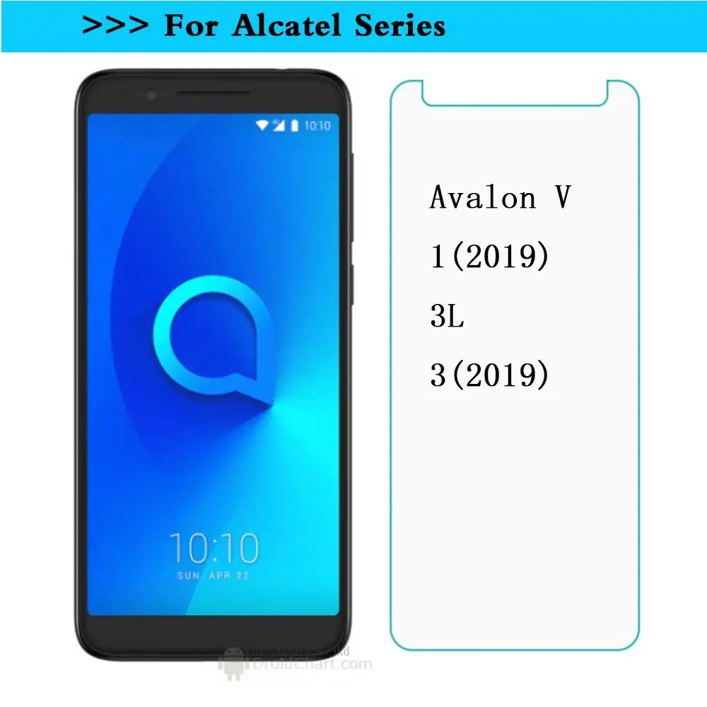 Фото Закаленное стекло для Alcatel Avalon V Защитная пленка экрана 1 3 2019 3L  | Защитные стёкла и плёнки для телефонов (4000211509106)