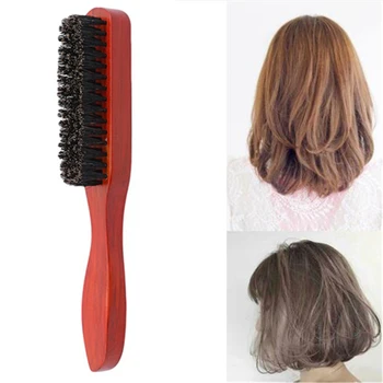 Hair Brush Wood Handle Boar Bristle Beard Comb Styling Detangling Straightening
Hair Brush Wood Handle Boar Bristle Beard Comb Styling Detangling Straightening