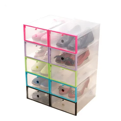 Multifunctional plastic simple shoe box visible shoe storage box stackable drawer storage box plastic shoe rack storage box
Multifunctional plastic simple shoe box visible shoe storage box stackable drawer storage box plastic shoe rack storage box