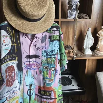 New Graffiti Shirt Women Men T-Shirt Men Women Cotton Tops Tees Graffiti T-Shirt Men
New Graffiti Shirt Women Men T-Shirt Men Women Cotton Tops Tees Graffiti T-Shirt Men