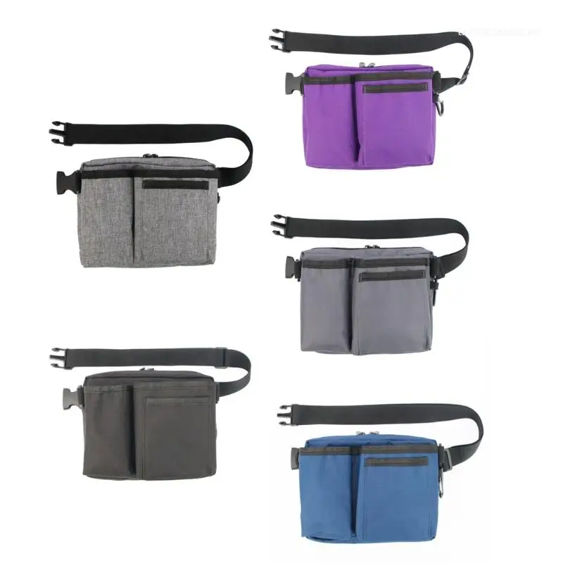 

Medical Organizer Belt Nurse Fanny Pack with Stethoscope Tape Holder Premium Utility Multi Compartment Apron Hip Bags Hot