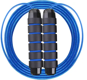 Workout Jump Rope Adjustable Tangle-Free Skipping Rope with Comfortable Soft Handle Excercise and Fitness Jump Rope Workout
Workout Jump Rope Adjustable Tangle-Free Skipping Rope with Comfortable Soft Handle Excercise and Fitness Jump Rope Workout