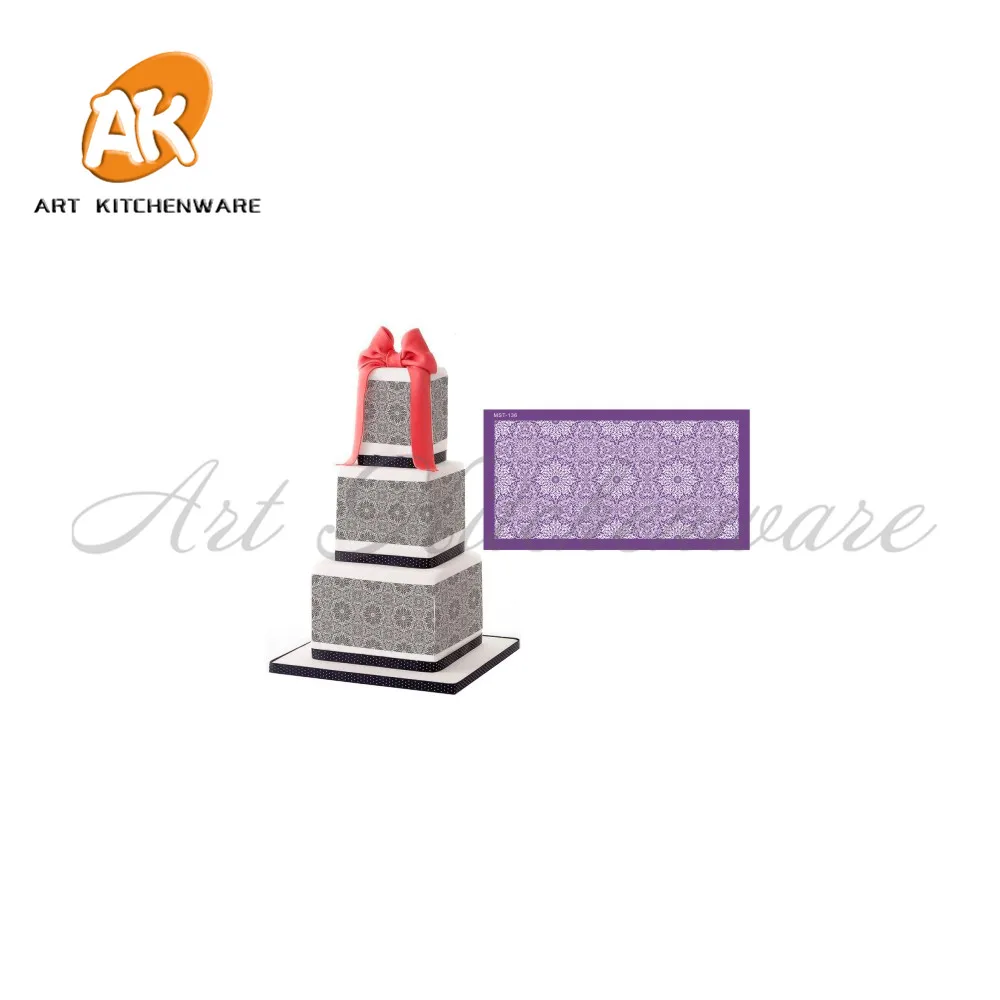 Floral Mandala Mesh Stencil Lace Cake Stencil Wedding Cake Decorating Tools Soft Fabric Stencils for Fondant Cake Mold Bakery
Floral Mandala Mesh Stencil Lace Cake Stencil Wedding Cake Decorating Tools Soft Fabric Stencils for Fondant Cake Mold Bakery