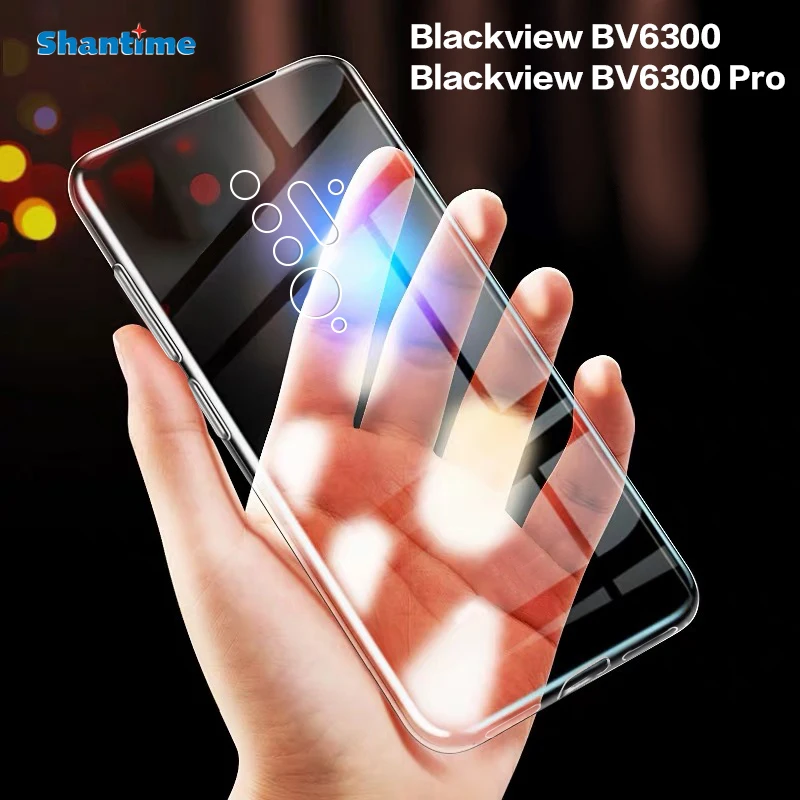 Ультратонкий Прозрачный мягкий чехол из ТПУ для Blackview BV6300 Pro|Бамперы| |