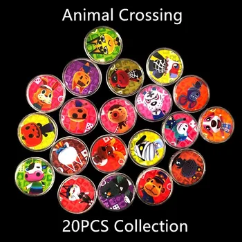 20pcs Circle Coin Cards Animal Crossing Card Amiibo Card Game Cards Work for NS Games Acrylic Box
20pcs Circle Coin Cards Animal Crossing Card Amiibo Card Game Cards Work for NS Games Acrylic Box