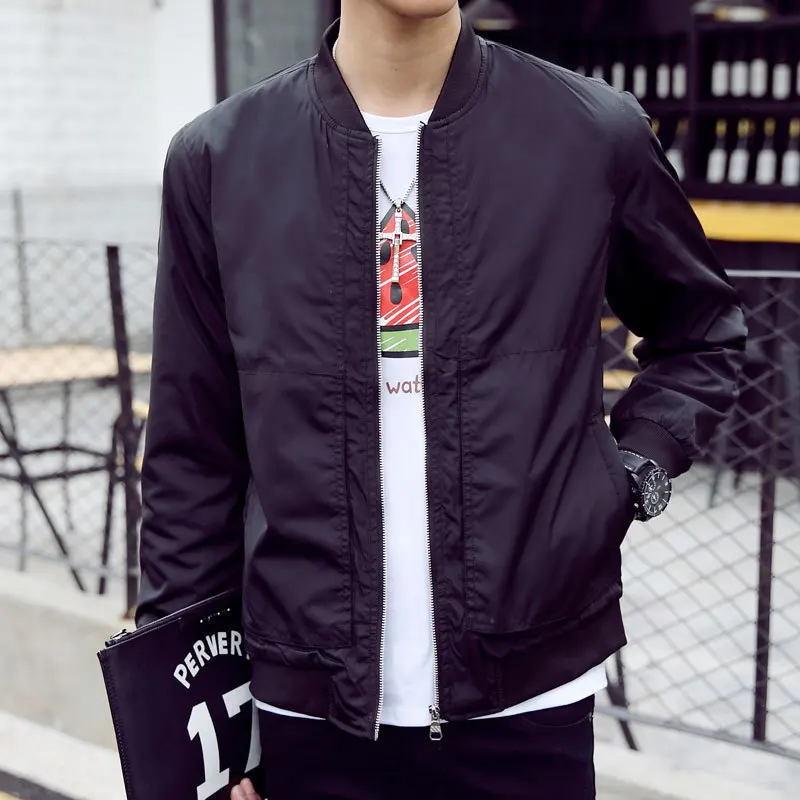 2018 New Style Korean-style Slim Fit Spring Stand Collar Men Jacket Young MEN'S Slim Fit-Shape Thin 3166 Jacket
2018 New Style Korean-style Slim Fit Spring Stand Collar Men Jacket Young MEN'S Slim Fit-Shape Thin 3166 Jacket