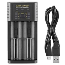 18650 Lithium Battery Charger Battery Charger Smart Rechargeable 2 Slot USB Cell Charging Station Stand Li-ion Battery Charger
18650 Lithium Battery Charger Battery Charger Smart Rechargeable 2 Slot USB Cell Charging Station Stand Li-ion Battery Charger
