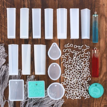 115PCS/Set Handmade Crystal Epoxy Casting Jewelry Tool Pendant Epoxy Resin Silicone Mould
115PCS/Set Handmade Crystal Epoxy Casting Jewelry Tool Pendant Epoxy Resin Silicone Mould