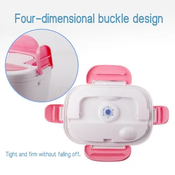 Portable Electric Heated Heating Lunch Box Travel Food Warmer Car Stainless Steel Liner Lunch Box GHS99
Portable Electric Heated Heating Lunch Box Travel Food Warmer Car Stainless Steel Liner Lunch Box GHS99