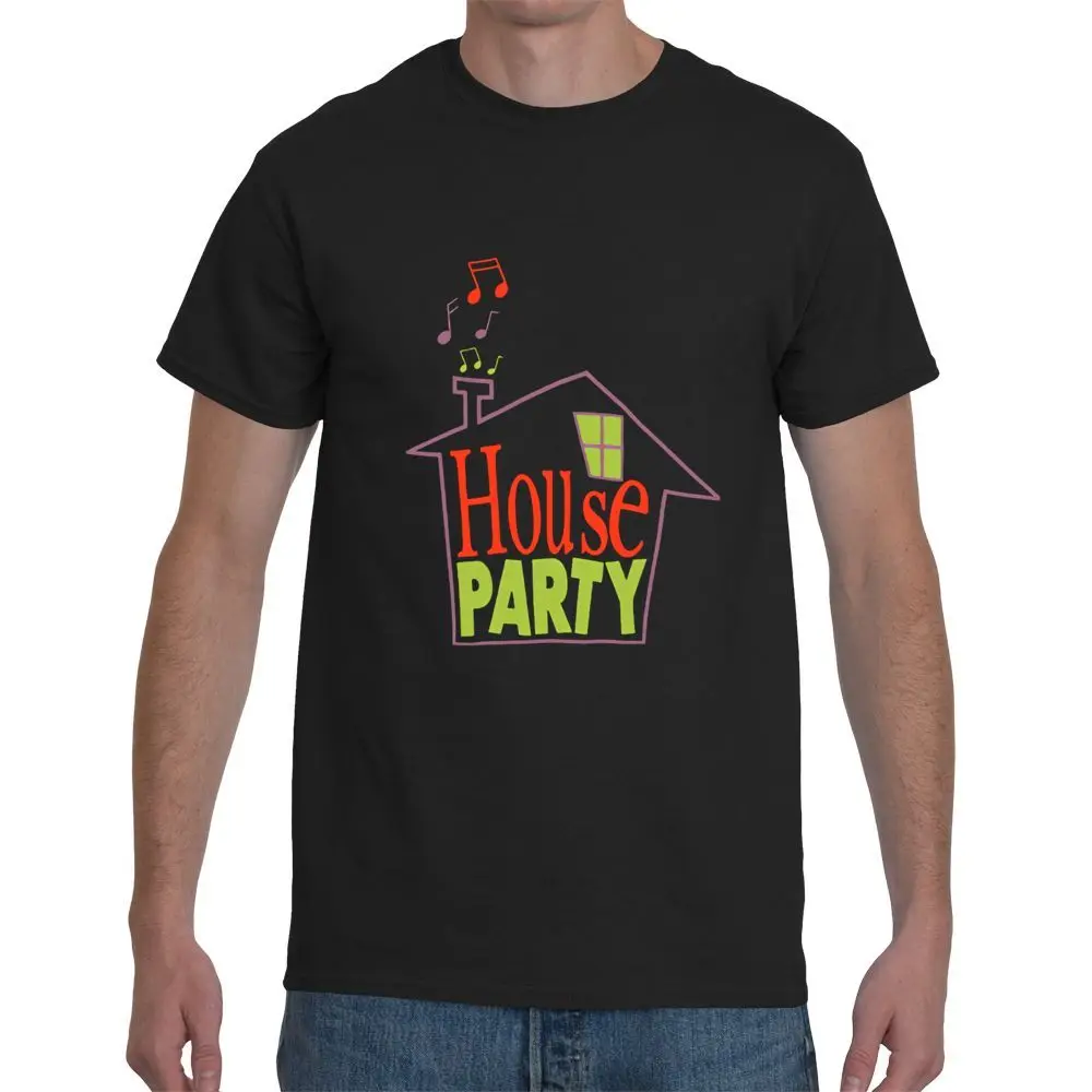 Новый дом вечерние 90s Kid кино N играть с коротким рукавом Черная Мужская футболка