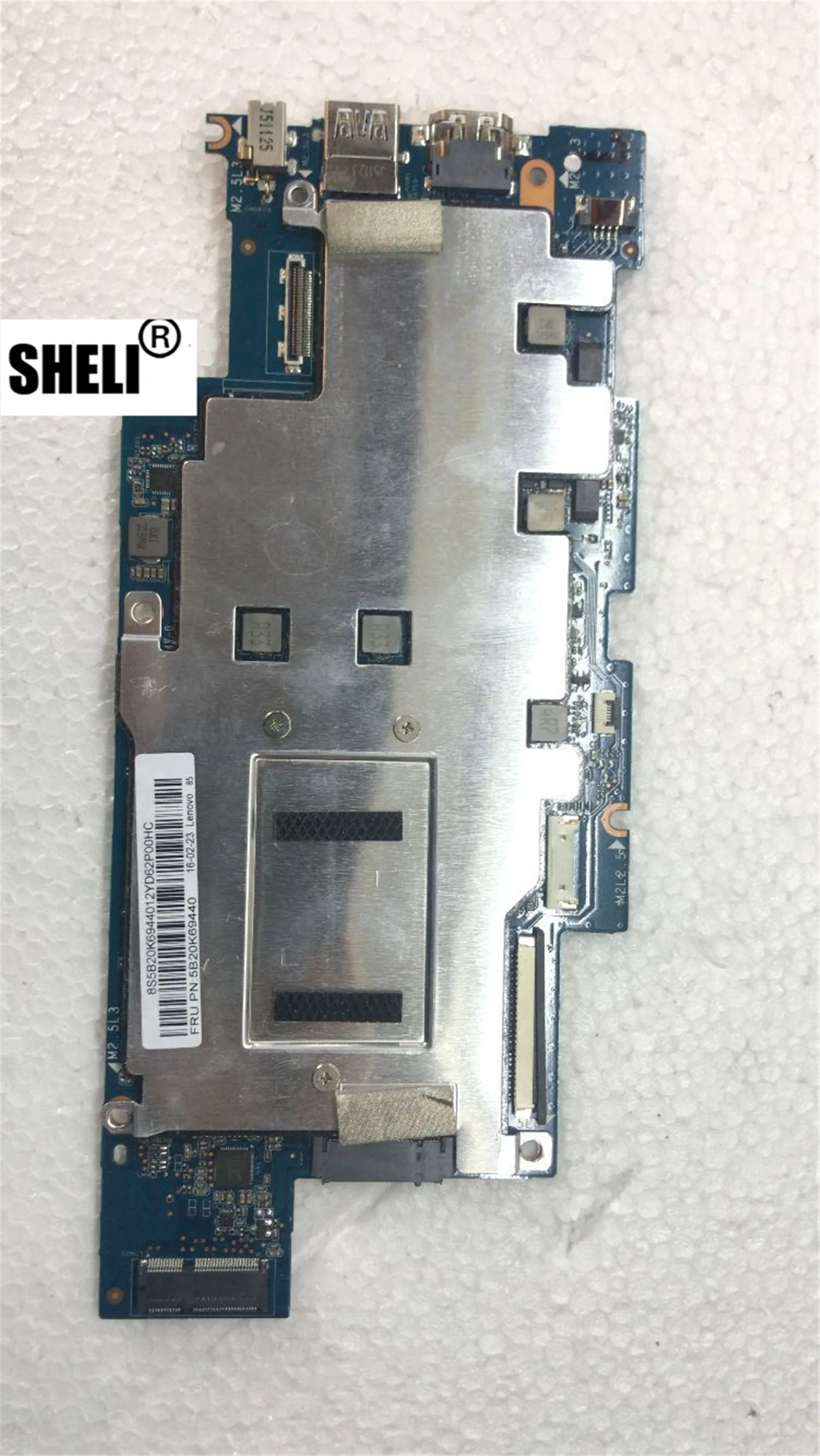 SHELI 1501B_01_01 100S-14IBR Motherboard For Lenovo IdeaPad 100S-14IBR Notebook Motherboard CPU N3050 2G RAM 32G SSD 100% Test
SHELI 1501B_01_01 100S-14IBR Motherboard For Lenovo IdeaPad 100S-14IBR Notebook Motherboard CPU N3050 2G RAM 32G SSD 100% Test