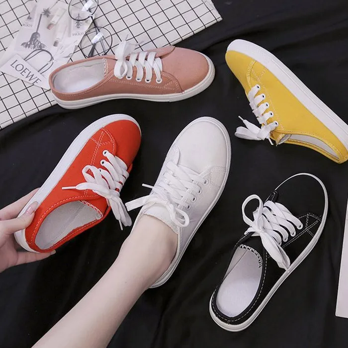 Network Red Sail Cloth Slippers Women's Cute INS Slippers Lazy Outer Wear Fashion Closed-toe Slipper Slip-on Shoes White Women's
Network Red Sail Cloth Slippers Women's Cute INS Slippers Lazy Outer Wear Fashion Closed-toe Slipper Slip-on Shoes White Women's
