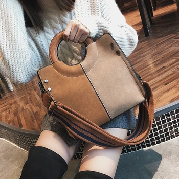 Women Bag 2020 Luxury Handbags Designer Ladies Brand Vintage Scrub Leather Shoulder Crossbody Bag Large Capacity Stitching Tote
Women Bag 2020 Luxury Handbags Designer Ladies Brand Vintage Scrub Leather Shoulder Crossbody Bag Large Capacity Stitching Tote