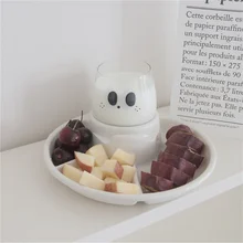 Korean Solid Color Ins Japanese Division Plate Family Anti-Drop Breakfast Picnic Tableware Посуда Luminarc Platos Cerámica
Korean Solid Color Ins Japanese Division Plate Family Anti-Drop Breakfast Picnic Tableware Посуда Luminarc Platos Cerámica