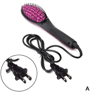 Ceramic Electric Hair Brush Hair Straightener Straightening High Control Flat Digital Brushes Quality Iron Comb Heating F6X2
Ceramic Electric Hair Brush Hair Straightener Straightening High Control Flat Digital Brushes Quality Iron Comb Heating F6X2