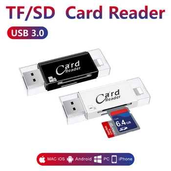 3 in 1 Card Reader SD Tf Card Reader & Micro SD Card Adapter for Computer iPhone iPad Android Mac,Micro USB 3.0
3 in 1 Card Reader SD Tf Card Reader & Micro SD Card Adapter for Computer iPhone iPad Android Mac,Micro USB 3.0