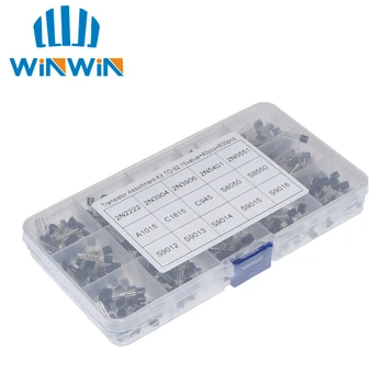 600pcs Transistors Pack Transistor 15Values *40pcs TO-92 Transistors Pack Transistor Assortment Kit with Storage Box
600pcs Transistors Pack Transistor 15Values *40pcs TO-92 Transistors Pack Transistor Assortment Kit with Storage Box