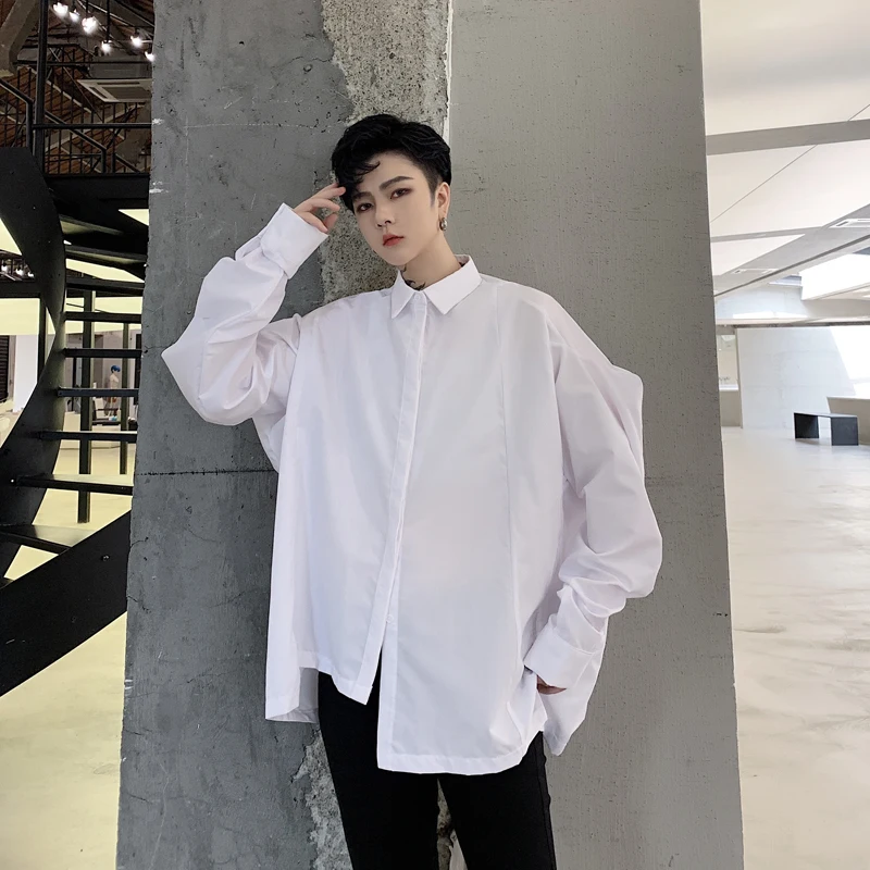 Middle length shirt man solid color loose shirt demon slayet hip hop man shirt streetwear men Stylish shirt dark soals
Middle length shirt man solid color loose shirt demon slayet hip hop man shirt streetwear men Stylish shirt dark soals