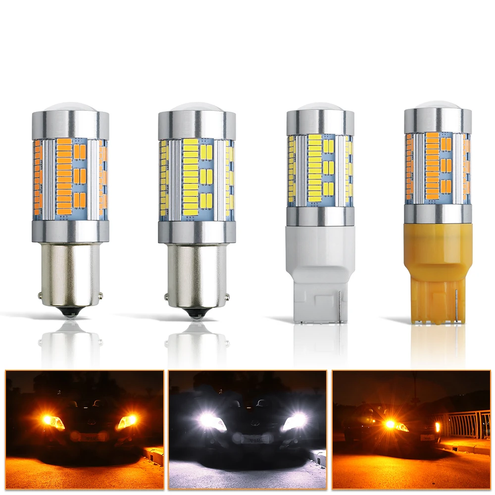 1PCS T20 7440 W21W 1156 BA15S PY21W 4014 105SMD Canbus LED Bulb For Car Turn Signal Bulb Reverse Light No Hyperflash White 12V
1PCS T20 7440 W21W 1156 BA15S PY21W 4014 105SMD Canbus LED Bulb For Car Turn Signal Bulb Reverse Light No Hyperflash White 12V