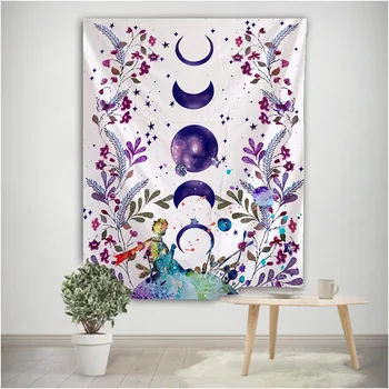 Purple Gradient Moon tapestry Indian Mandala Witchcraft Hippie Tapestry Boho decor Macrame Wall Hanging Tapestry
Purple Gradient Moon tapestry Indian Mandala Witchcraft Hippie Tapestry Boho decor Macrame Wall Hanging Tapestry