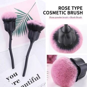 Single Rose Flower Design Nail Art Makeup Brush Loose Powder Eye Shadow Foundation Blush Blending Beauty Brush Makeup Tool
Single Rose Flower Design Nail Art Makeup Brush Loose Powder Eye Shadow Foundation Blush Blending Beauty Brush Makeup Tool