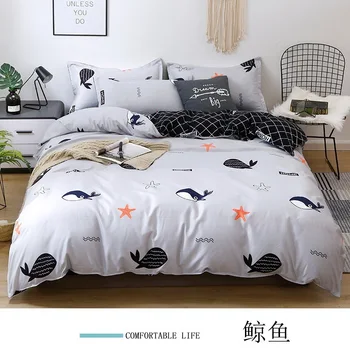 New Duvet Cover Various Styles Black Feather Baby dolphin Little Dinosaur Aloe Cotton Sheets 4PCS Oversize Bedding Set
New Duvet Cover Various Styles Black Feather Baby dolphin Little Dinosaur Aloe Cotton Sheets 4PCS Oversize Bedding Set