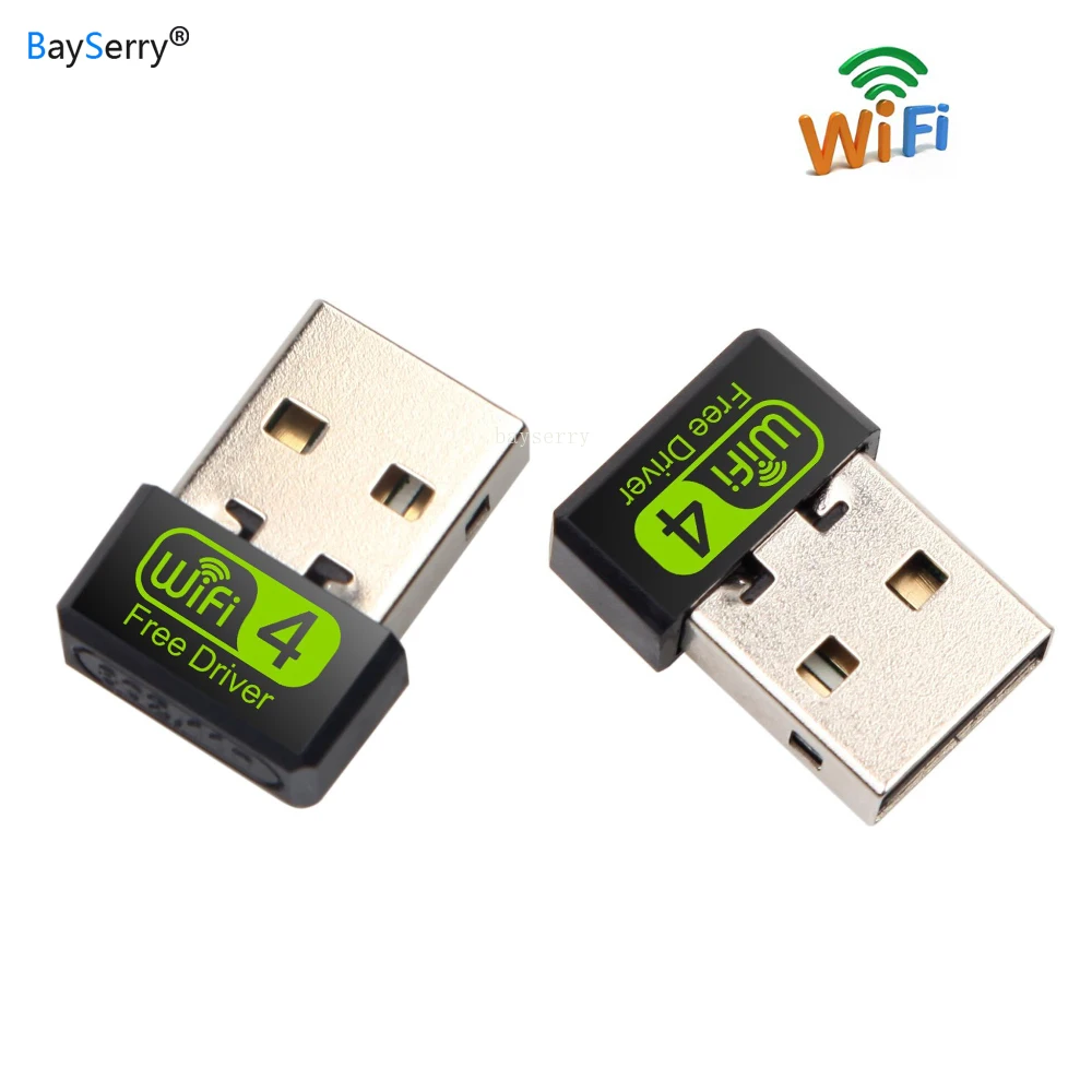 Mini USB Wifi Adapter 2.4G WiFi Dongle RTL8188 Wi-fi Receiver Wireless Network Card 802.11b/n/g Free Driver Wireless Receiver
Mini USB Wifi Adapter 2.4G WiFi Dongle RTL8188 Wi-fi Receiver Wireless Network Card 802.11b/n/g Free Driver Wireless Receiver