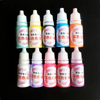 10 Colors UV Resin Solid Pigment Kit Non-Toxic Epoxy Resin Liquid Colorant Dye Jewelry Making Tools Art Crafts 10ml
10 Colors UV Resin Solid Pigment Kit Non-Toxic Epoxy Resin Liquid Colorant Dye Jewelry Making Tools Art Crafts 10ml